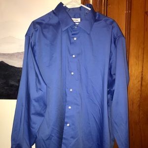 Men's Blue Dress Shirt